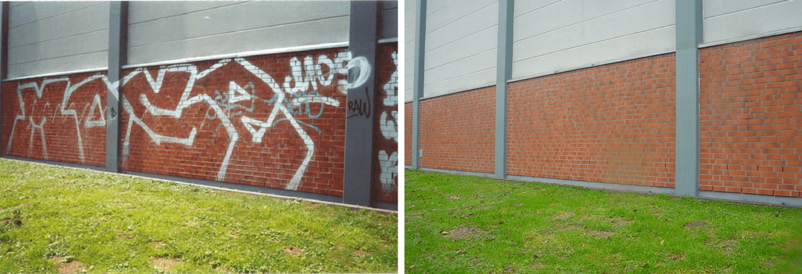 Graffiti richtig entfernen